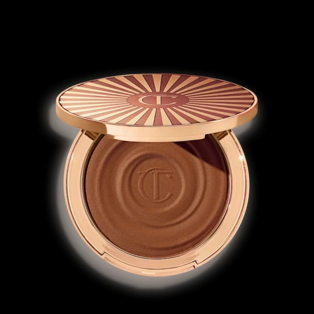 Charlotte Tilbury Beautiful Skin Sun-Kissed Glow Bronzer- 3 Tandore- New in Box!